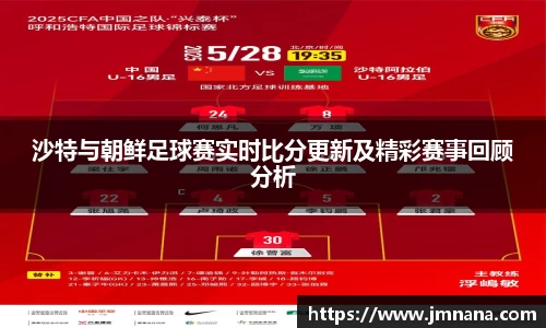 沙特与朝鲜足球赛实时比分更新及精彩赛事回顾分析